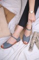 کفش-صندل-چرم-رکابدار-زنانه-فلور-کد-306